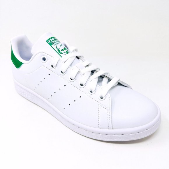 Adidas Originals Stan Smith White Green Womens Primegreen Sneakers Q47226 - Picture 2 of 6